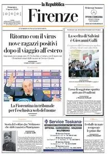 la Repubblica Firenze - 9 Agosto 2020