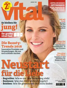 Vital Wellnessmagazin Januar No 01 2016