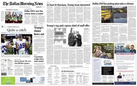 The Dallas Morning News – December 10, 2018