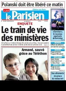 Le Parisien du vendredi 4 decembre 2009