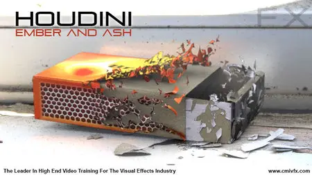 cmiVFX - Houdini Embers And Ash