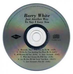 Barry White - Just Another Way To Say I Love You (1975) [1996, Digitally Remastered]