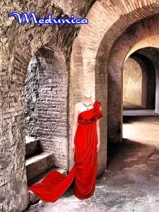 Lady in red