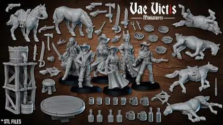 Vae Victis Miniatures - Western Fantasy April 2021