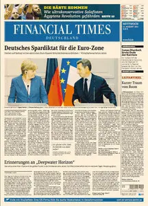 Financial Times Deutschland vom 17 August 2011