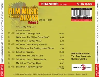 William Alwyn - Film Music Volume 3