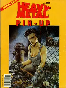 Heavy Metal Special Pin-Up