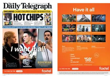 The Daily Telegraph (Sydney) – March 11, 2019