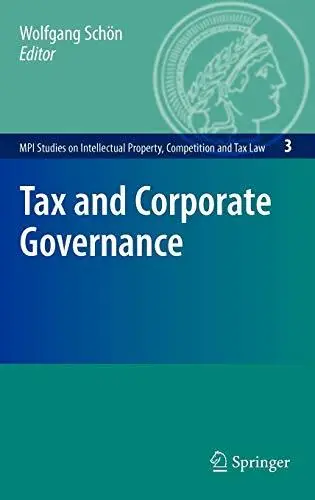 Tax and Corporate Governance (Repost)