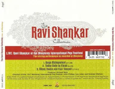 Ravi Shankar - Live: Ravi Shankar At The Monterey International Pop Festival (1967) {1998 Angel} **[RE-UP]**
