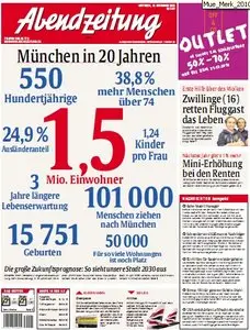 Abendzeitung München vom 10. November 2010