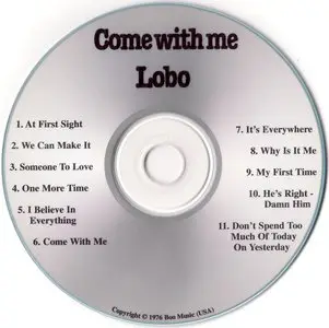 Lobo - Come With Me (1976) *Re-Up*