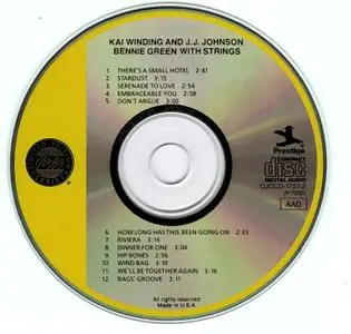 Kai Winding, Bennie Green & J.J. Johnson - Green with Strings (1954) {Prestige OJCCD-1727-2 rel 1989}