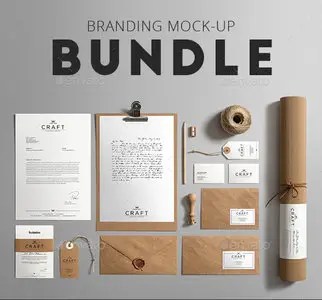 GraphicRiver - Stationery / Branding Mock-Up Bundle