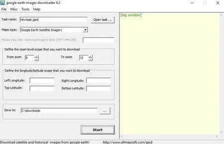 AllMapSoft google earth images downloader 6.2 Portable