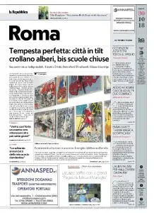 la Repubblica Roma - 30 Ottobre 2018