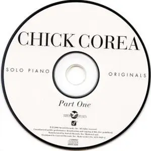 Chick Corea - Solo Piano Originals (2000) {SCD 9029}
