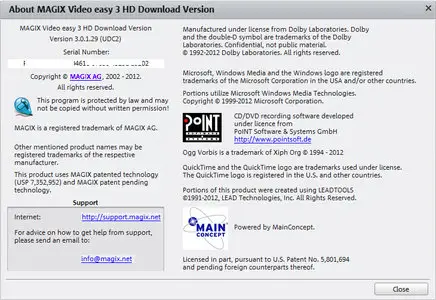 MAGIX Video easy 3 HD 3.0.1.29