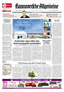 Hannoversche Allgemeine Zeitung - 27.12.2013