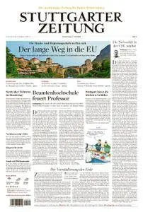 Stuttgarter Zeitung Kreisausgabe Göppingen - 17. Mai 2018