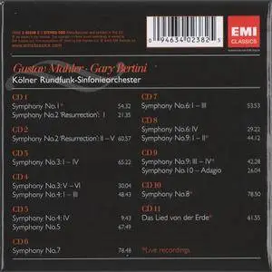 Gustav Mahler - Symphonies 1-10, Das Lied von der Erde (Box-set) (Gary Bertini) (2005) {EMI}