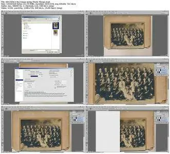 Lynda - Photoshop Restoration Techniques: Scanning Oversized Photos