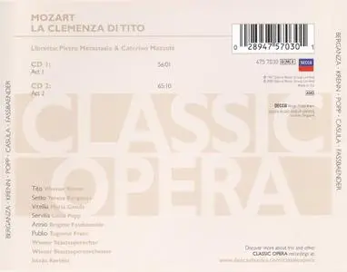 Teresa Berganza, Werner Krenn, István Kertész - Mozart: La Clemenza di Tito (2005)