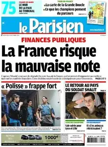 Le Parisien & Le Journal de Paris du Mercredi 19 Octobre 2011