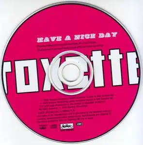 Roxette - Have A Nice Day (1999) {Japan 1st Press}