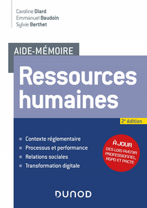 Aide-mémoire : Ressources humaines - 2e éd. - Caroline Diard, Emmanuel Baudoin, Sylvie Berthet