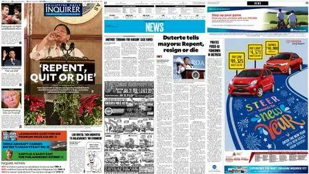 Philippine Daily Inquirer – January 12, 2017