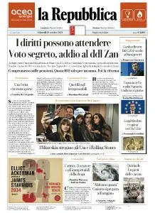 la Repubblica - 28 Ottobre 2021