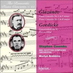Stephen Coombs, Martyn Brabbins - The Romantic Piano Concerto Vol. 13: Glazunov & Goedicke: Piano Concertos (1996)