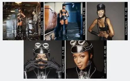 Naomi Campbell - Terry O'Neill Photoshoot, 1993 - 5xUHQ