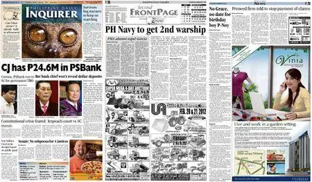 Philippine Daily Inquirer – February 09, 2012