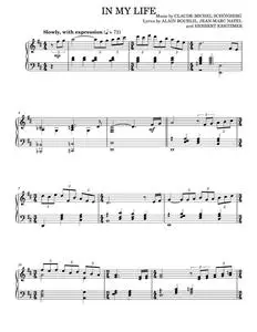 In My Life - Les Miserables Musical, Susan Boyle (Piano Solo)