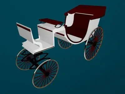 Simple 1800's Evening Buggy