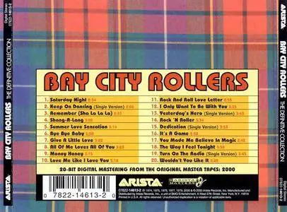 Bay City Rollers - The Definitive Collection (2000) {Arista}