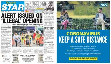 Shropshire Star Shrewsbury Edition – June 20, 2020
