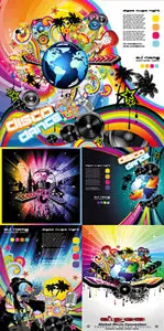 Disco Party Vector