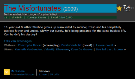 De helaasheid der dingen / The Misfortunates (2009)