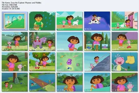 Dora the Explorer : Movie collection 1-5/25
