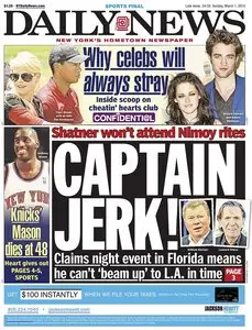 New York Daily News - Sunday, 1 March 2015