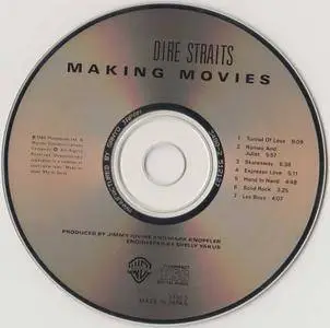 Dire Straits - Making Movies (1980) [1985, Japan for USA]