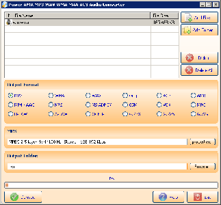Power AMR MP3 WAV WMA M4A AC3 Audio Converter 2.1