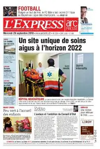 L' EXPRESS 29 SEPTEMBRE 2010