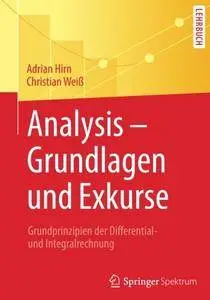 Analysis - Grundlagen und Exkurse: Grundprinzipien der Differential- und Integralrechnung [Repost]