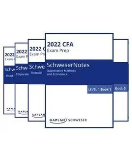 2022 CFA Level I Schweser Notes Book Collection