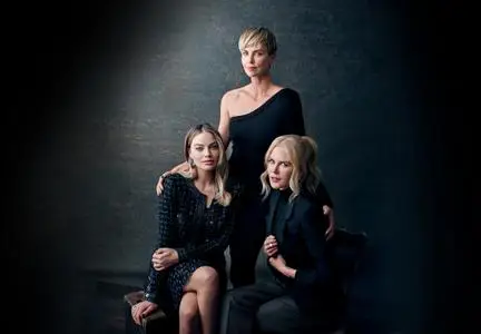 Margot Robbie, Charlize Theron and Nicole Kidman by Josh Telles for Deadline November 13, 2019