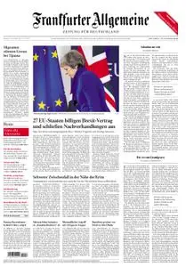 Frankfurter Allgemeine Zeitung F.A.Z. mit Rhein-Main Zeitung - 25. November 2018